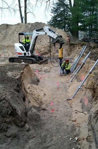 Helical Piles Deep Foundation System